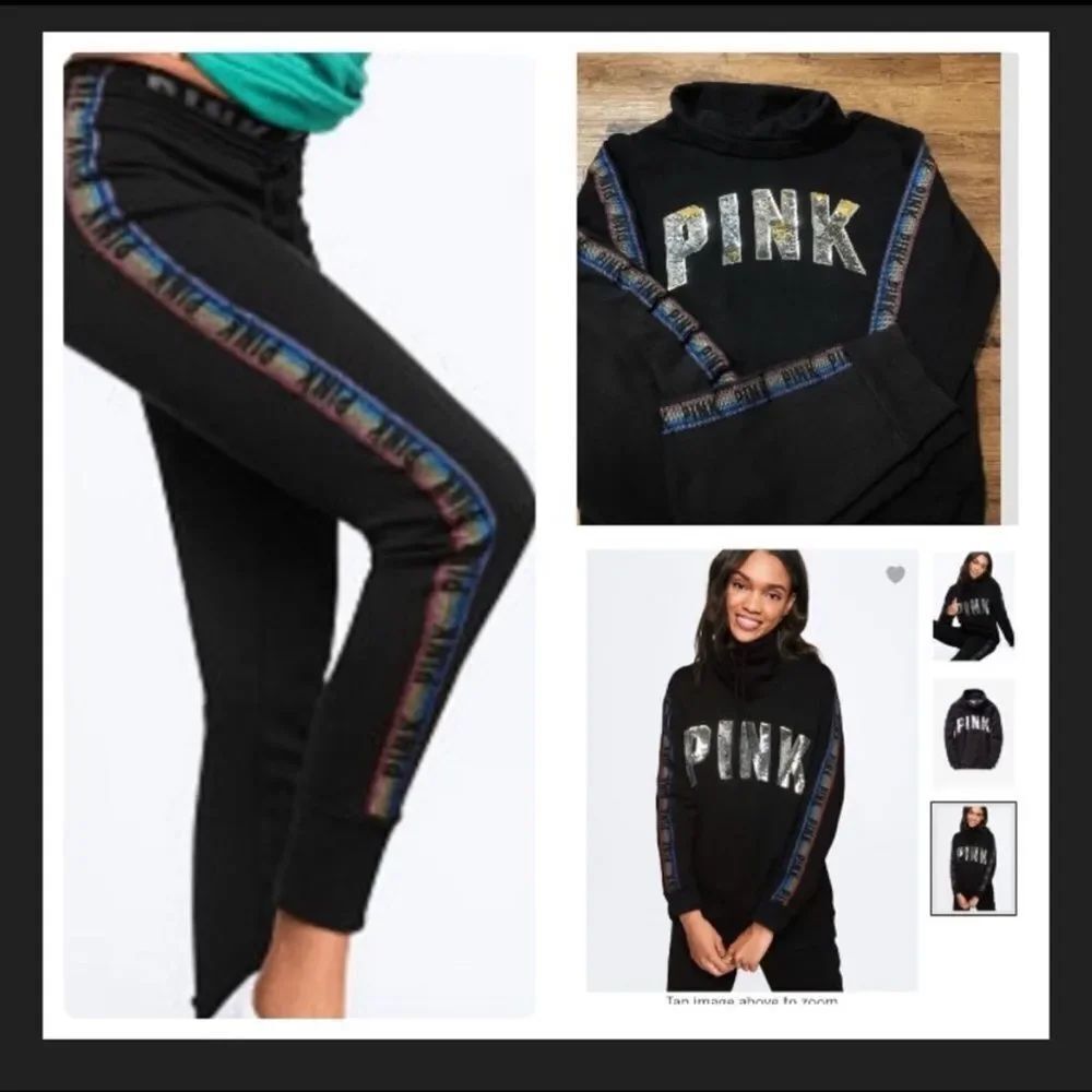 VS PINK RAINBOW BLING RARE OUTFIT
SET